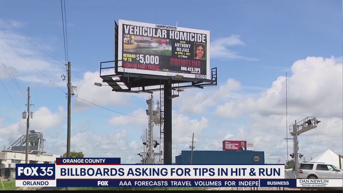 New billboards asking for public's help in hit and run death